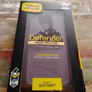 LG G7 ThinQ Purple OtterBox